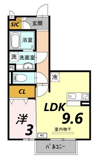 高速長田駅 徒歩10分 2階の物件間取画像