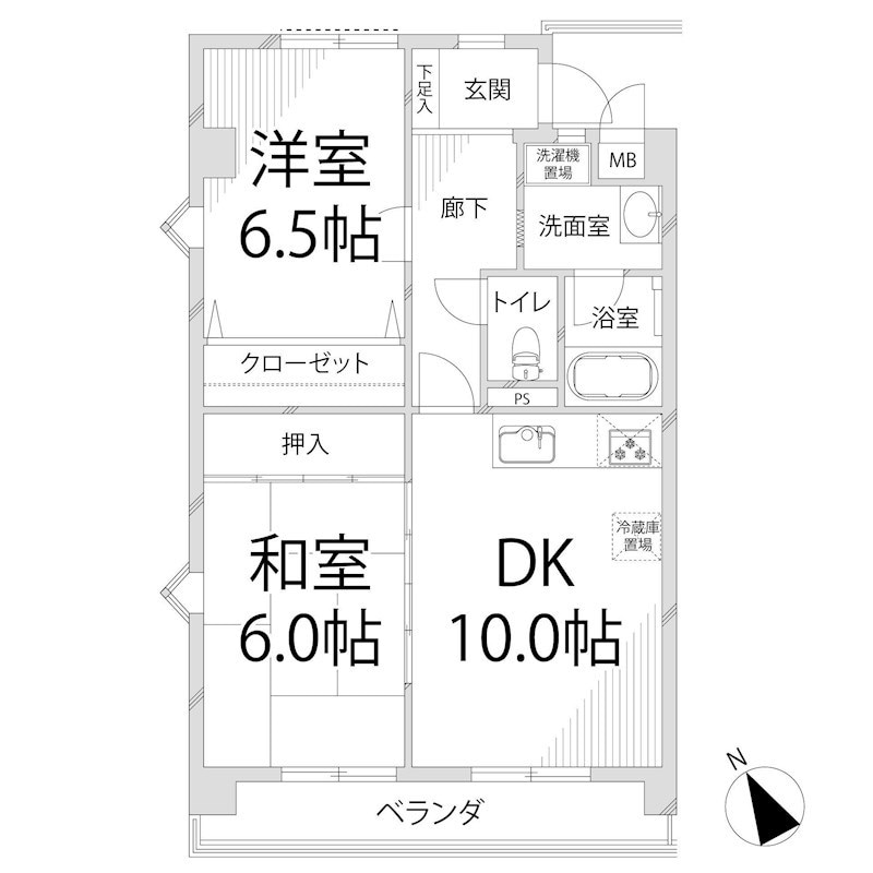 亀山駅 徒歩9分 1階の物件間取画像