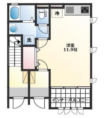 カーサ　カリーノの物件間取画像