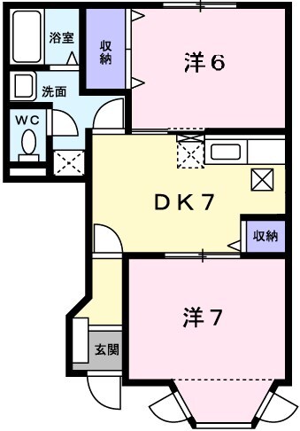 山陽網干駅 徒歩20分 1階の物件間取画像