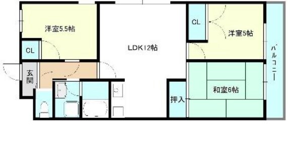 播磨高岡駅 徒歩15分 2階の物件間取画像