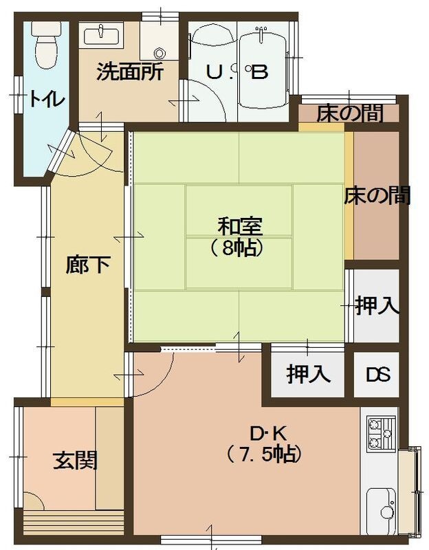 播磨高岡駅 徒歩20分 1階の物件間取画像