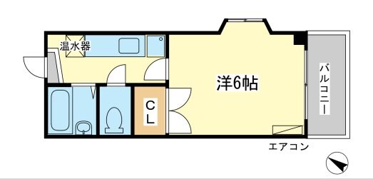 アイランド東今宿の物件間取画像