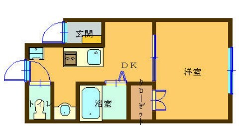 イトーピア忍町の物件間取画像