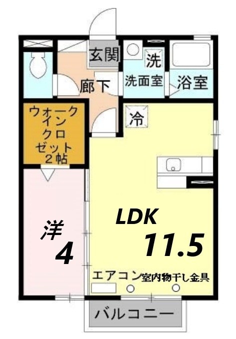 はりま勝原駅 徒歩3分 2階の物件間取画像