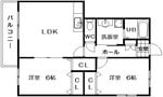 ひめじ別所駅 徒歩13分 2階の物件間取画像