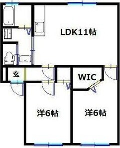 本竜野駅 徒歩27分 2階の物件間取画像