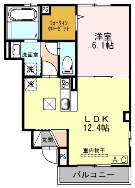 山陽天満駅 徒歩15分 1階の物件間取画像