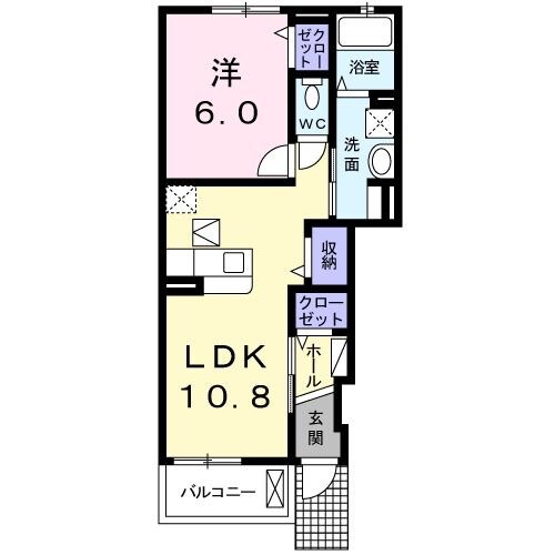 山陽曽根駅 徒歩9分 1階の物件間取画像