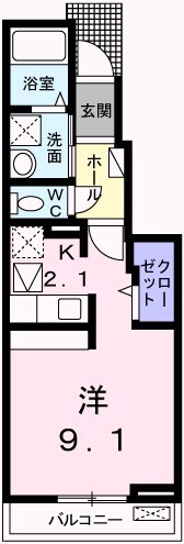 カルムの物件間取画像