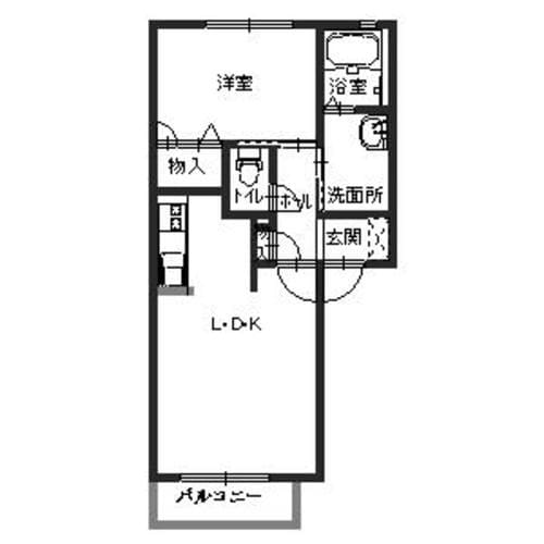 姫路駅 徒歩15分 2階の物件間取画像