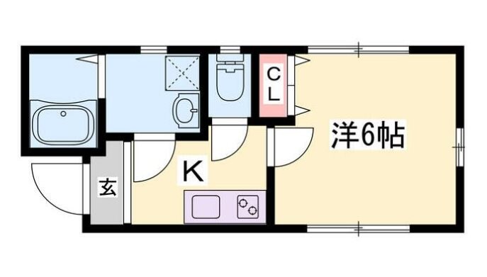 リープラス姫路栗山の物件間取画像