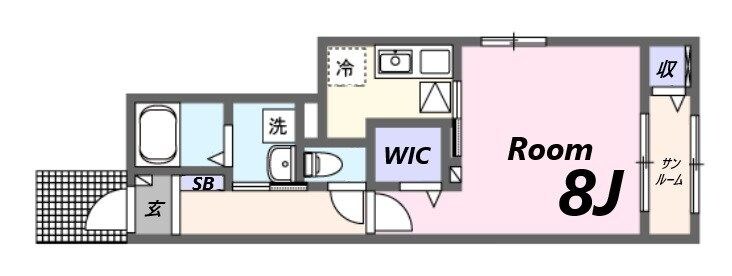 フォレスト　コート　網干の物件間取画像