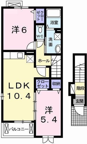 ドルチェIIの物件間取画像