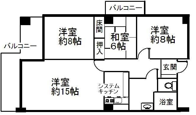 ＴＧＣ　マンション第９の物件間取画像