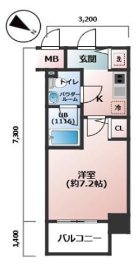 だいどう豊里駅 徒歩5分 3階の物件間取画像