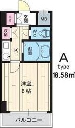 南吹田　駅 徒歩10分 5階の物件間取画像