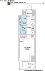 江坂駅 徒歩5分 12階の物件間取画像