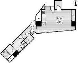 園田駅 徒歩1分 4階の物件間取画像