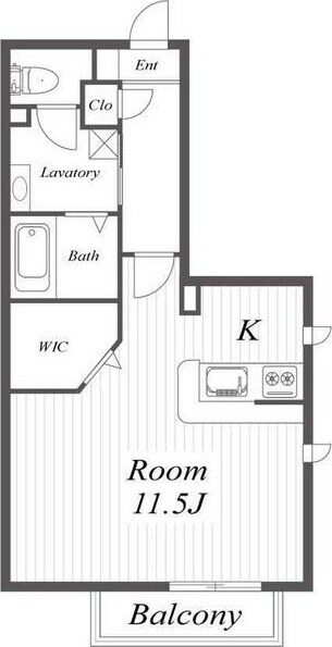 DAIKENN武庫之荘　ポルタの物件間取画像