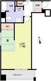 ロハス江坂の物件間取画像