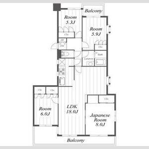 リブレ刀根山の物件間取画像
