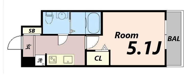 アリビオ立花IIの物件間取画像