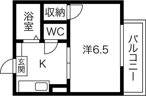 山路ハイツIIの物件間取画像