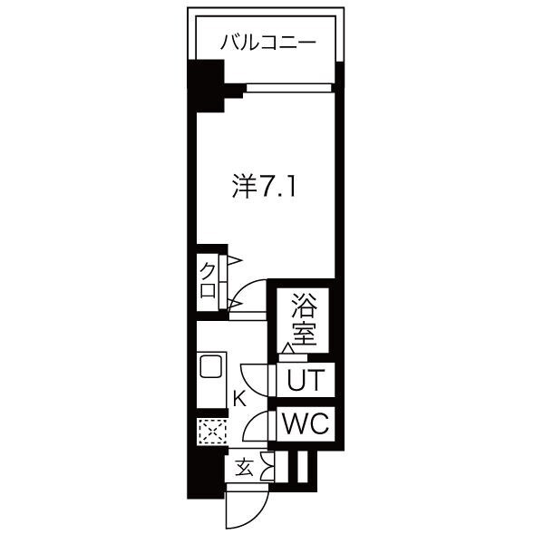 尼崎駅 徒歩7分 2階の物件間取画像