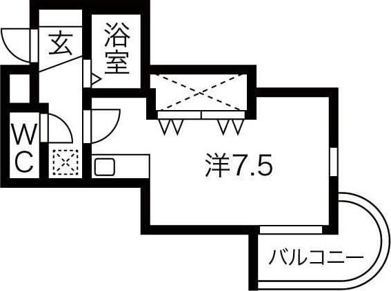 緑地公園駅 徒歩10分 2階の物件間取画像