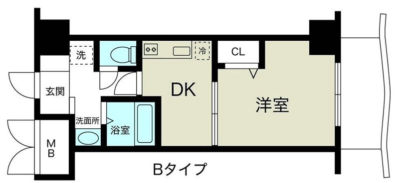 東三国駅 徒歩3分 3階の物件間取画像