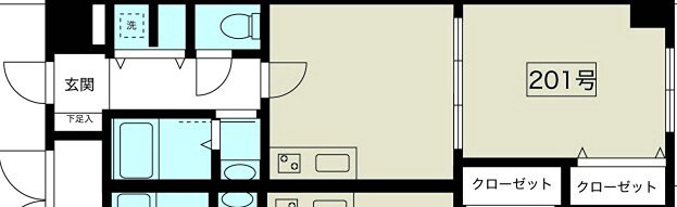 十三駅 徒歩3分 6階の物件間取画像