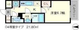 新大阪駅 徒歩10分 8階の物件間取画像