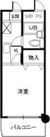 塚口駅 徒歩4分 3階の物件間取画像