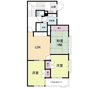 メゾン清風荘の物件間取画像