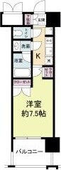 江坂駅 徒歩3分 5階の物件間取画像