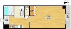 江坂駅 徒歩5分 7階の物件間取画像