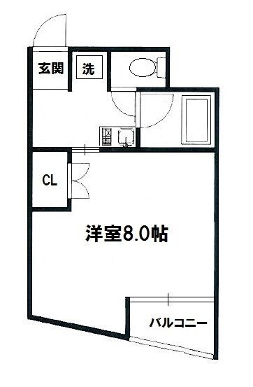 千里山駅 徒歩24分 2階の物件間取画像