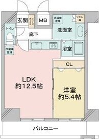 東三国駅 徒歩3分 9階の物件間取画像