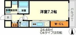 新大阪駅 徒歩5分 11階の物件間取画像