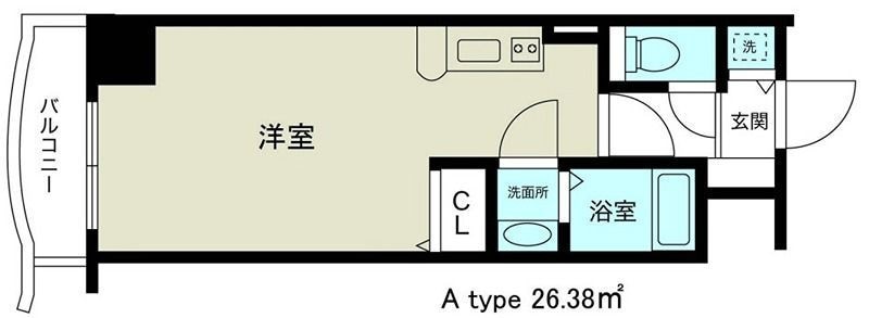 新大阪駅 徒歩3分 6階の物件間取画像