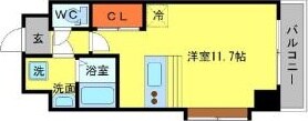 江坂駅 徒歩10分 7階の物件間取画像