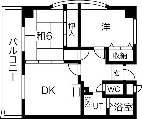 豊津駅 徒歩7分 1階の物件間取画像