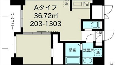 江坂駅 徒歩4分 2階の物件間取画像