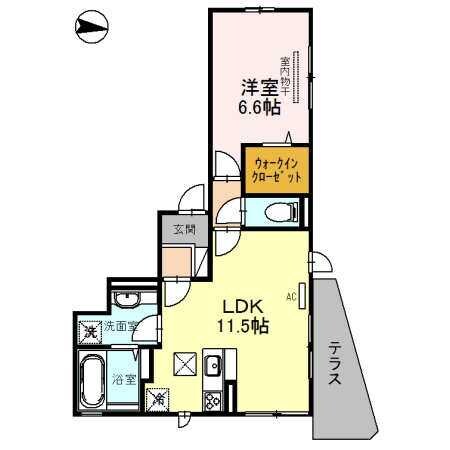 神崎川駅 徒歩15分 1階の物件間取画像