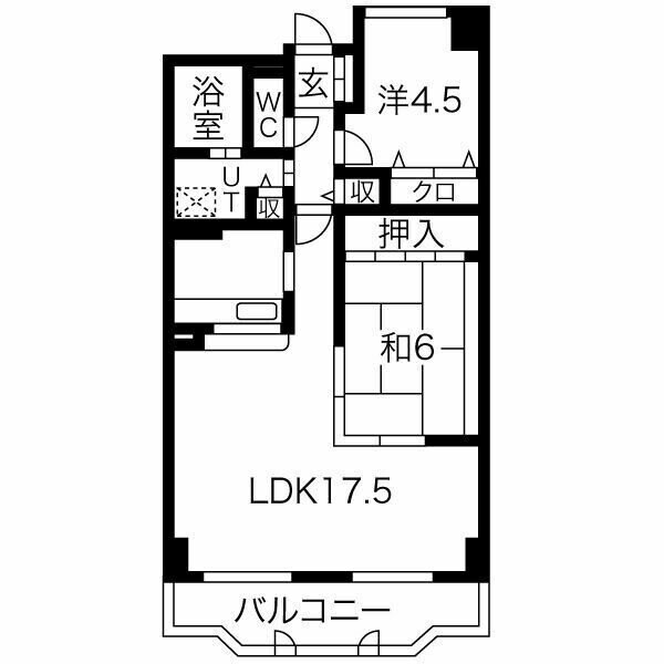 ウィステリア千里の物件間取画像