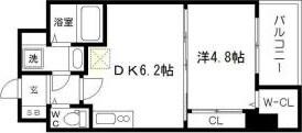 東三国駅 徒歩3分 9階の物件間取画像