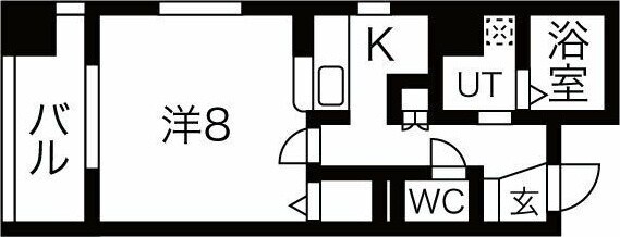 東三国駅 徒歩3分 7階の物件間取画像