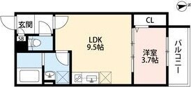 立花駅 徒歩6分 3階の物件間取画像