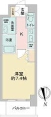 江坂駅 徒歩5分 2階の物件間取画像